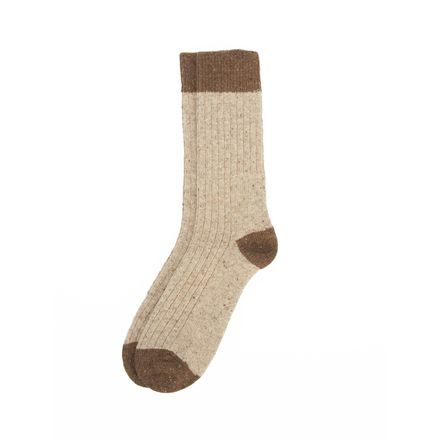 Barbour Houghton Socks — Biscuit