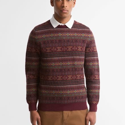 Barbour Dalehead Fair Isle Crew Neck Jumper