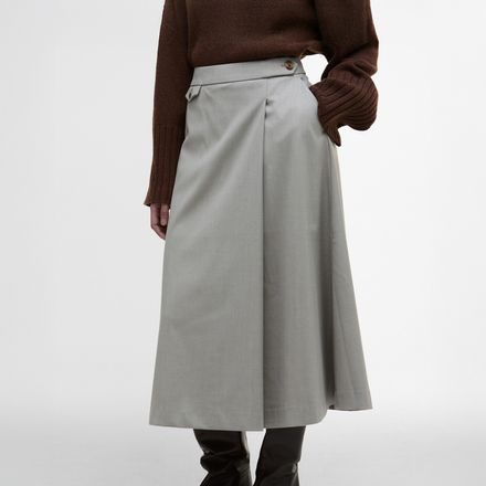 Barbour Freya A-Line Midi Skirt