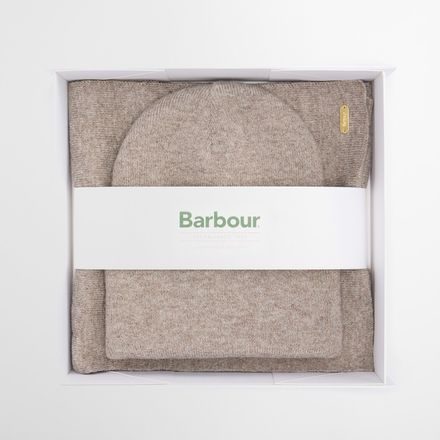 Barbour Winona Beanie & Scarf Gift Set