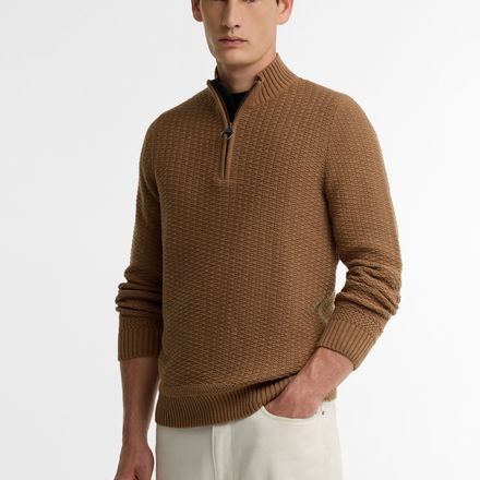 Barbour Pluckley Half Zip Knitted Jumper