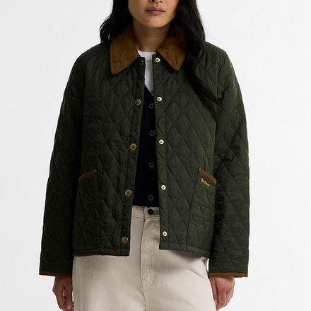 Barbour Icons Cropped Liddesdale Quilted Jacket