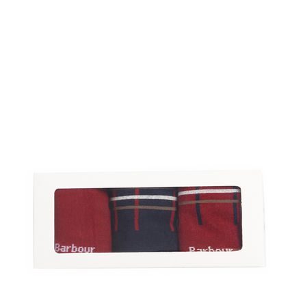 Barbour Tartan Socks Gift Box