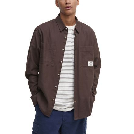 Barbour Angelo Relaxed Long-Sleeved Shirt — Bitter