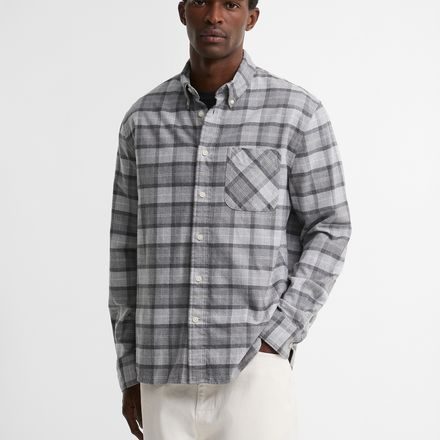 Barbour Mineral Tartan Authentic Shirt — Grey