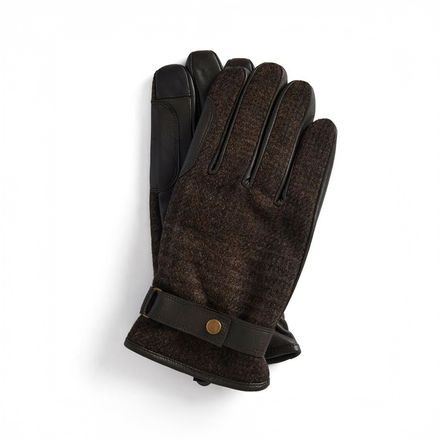 Barbour Deveron Tweed Waterproof Gloves — Rustic