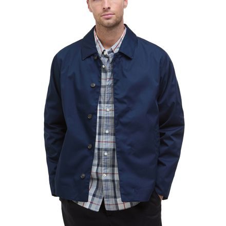 Barbour Short Rokig Waterproof Jacket — Navy