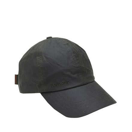 Barbour Waxed Sports Cap — Sage