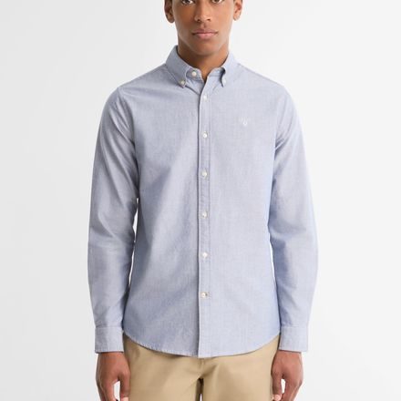 Barbour Oxtown Tailored Shirt — Deep Blue