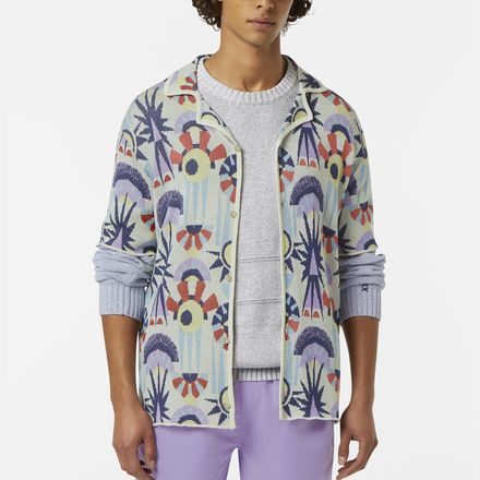 Scotch & Soda — Jacquard Knit Short-Sleeved Shirt