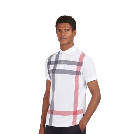 Barbour Blaine Polo Shirt — White