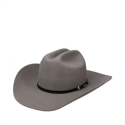 Stetson Woolfelt/Cashmere Western — Gray