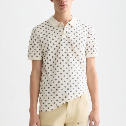 Scotch & Soda — Microprinted Polo
