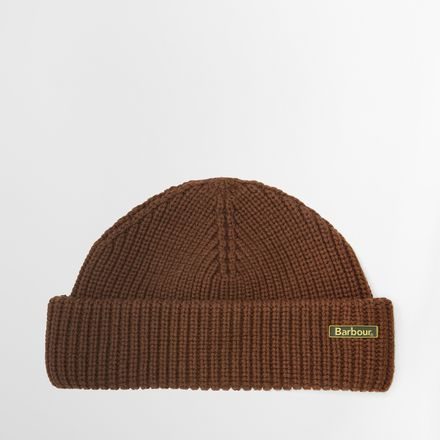Barbour Mosely Fisherman Beanie — Brick