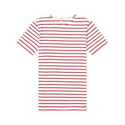Armor Lux Sailor T-Shirt — White & Red