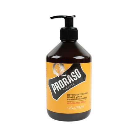 Proraso Beard Wash — Wood & Spice (500 ml)