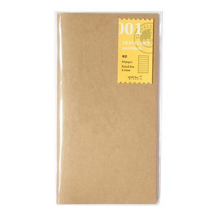 TRAVELER'S 001 — Lined Notebook
