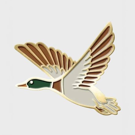 Barbour Bird Pin Badge Duck
