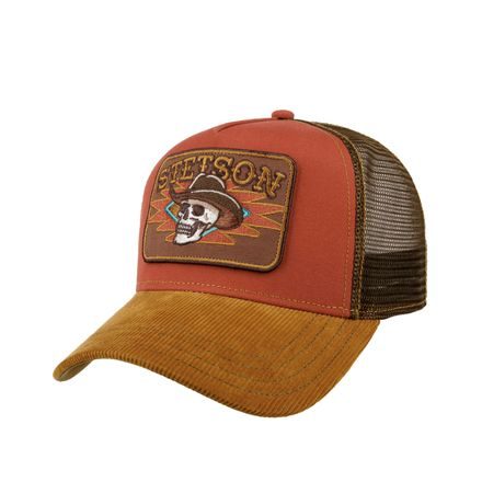 Stetson Trucker Cap — Skull