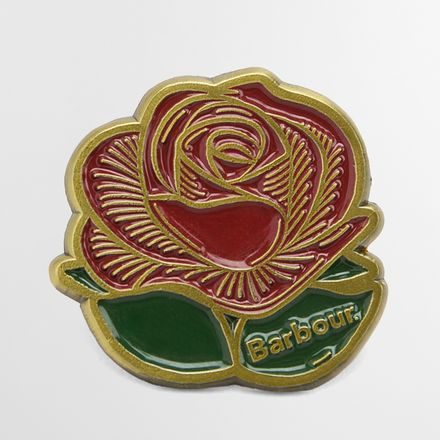 Barbour Rose Pin