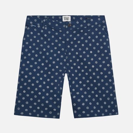 Scotch & Soda — Stuart Printed Cotton Chino Shorts