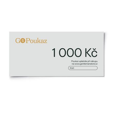 GS Poukaz — 1 000 Kč