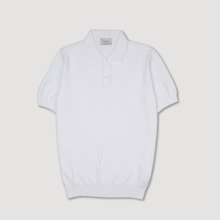 Brooksfield — Textured Polo Shirt