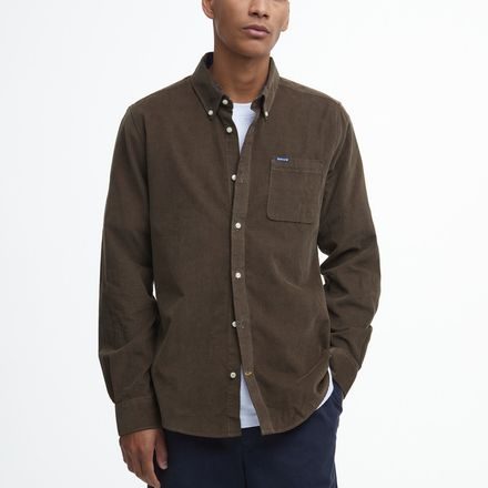 Barbour Ramsey Tailored Shirt — Brown