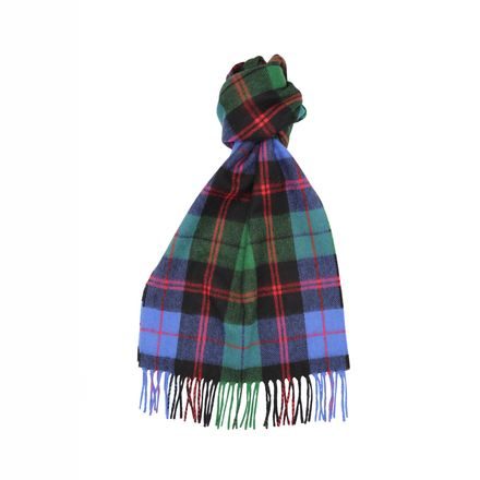 Joshua Ellis Large Cashmere Scarf — Green/Blue/Red