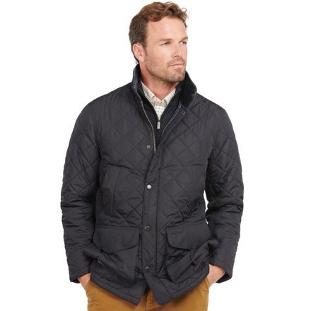Barbour Devon Quilted Jacket — Navy