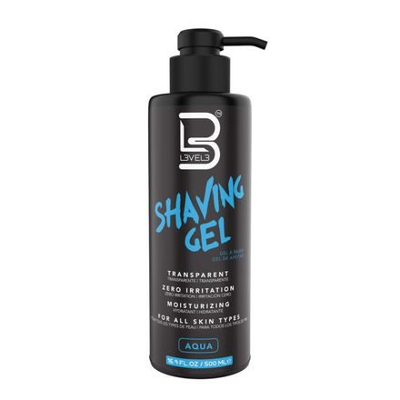 L3VEL 3 Shaving Gel — Aqua (500 ml)