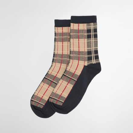 Barbour Tartan Socks — Hessian Tartan