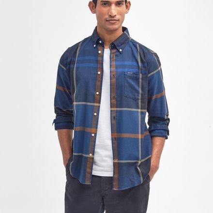 Barbour Dunoon Tailored Shirt — Midnight Tartan