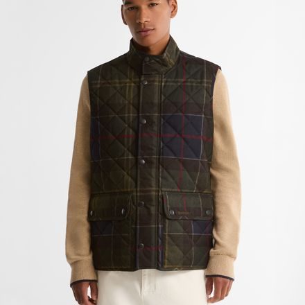 Barbour Icons Tartan Lowerdale Quilted Gilet