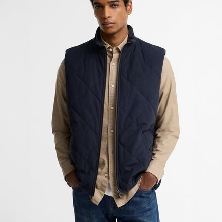 Barbour Corden Quilted Gilet — Navy