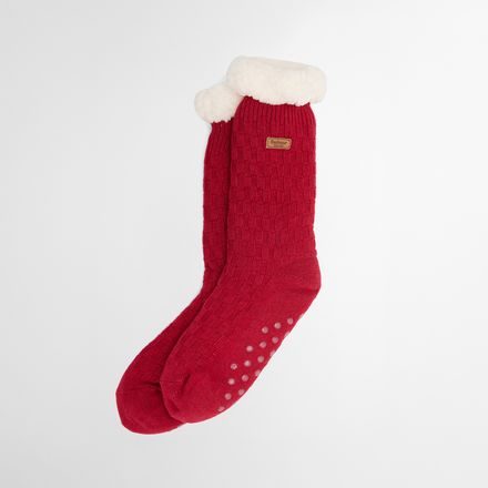 Barbour Cable Knit Lounge Socks
