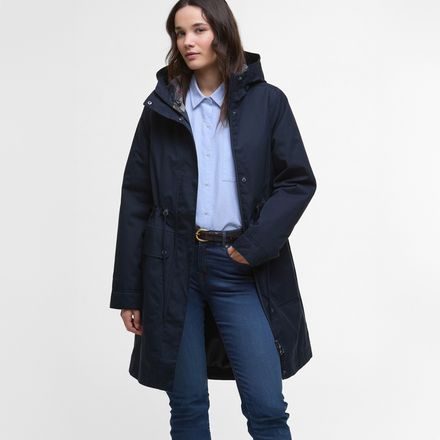 Barbour Bowlees Waterproof Jacket — Deep Navy