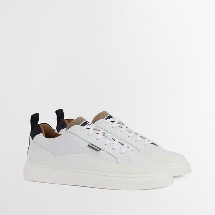 Barbour Stannington Trainers — White