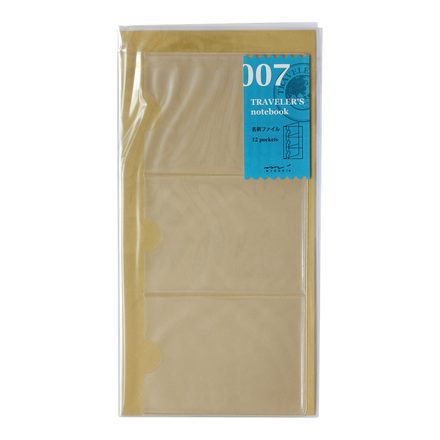 TRAVELER'S 007 — Card File