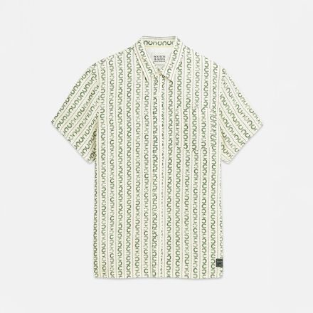 Scotch & Soda — Printed Linen Short-Sleeved Shirt