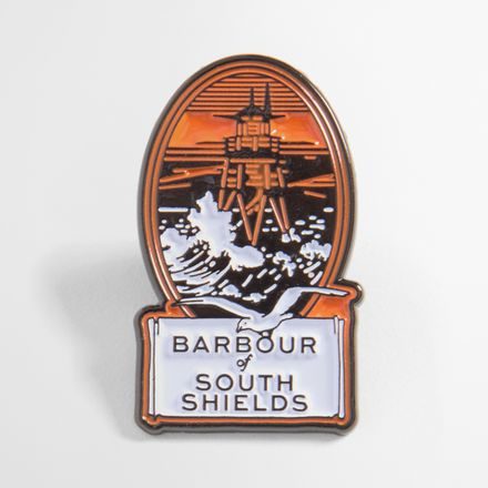 Barbour Archive Pin — South Shields Sea