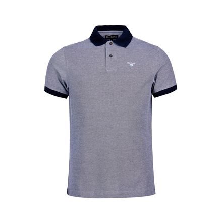 Barbour Sports Mix Polo Shirt — Midnight