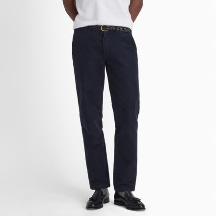 Barbour Moleskin Tailored Trousers — Classic Navy