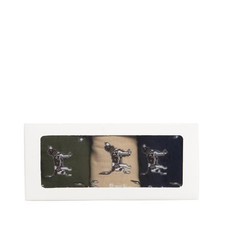 Barbour Pointer Dog Socks Gift Box