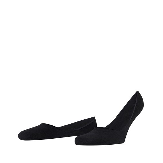 Falke Medium Cut Invisible Socks — Black
