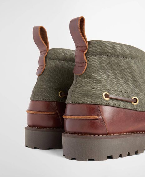 Barbour Harle Chukka Boots — Mahogany