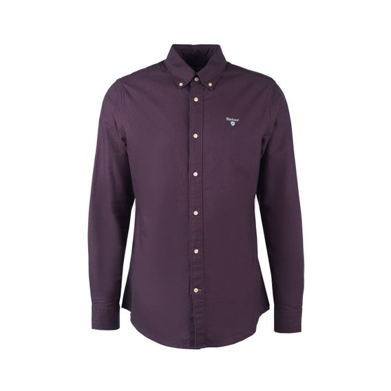 Barbour Oxford Tailored Long-Sleeved Shirt — Fig