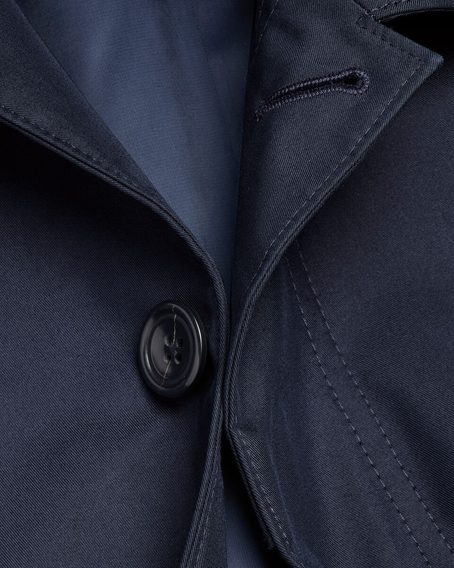 Charles Tyrwhitt Showerproof Raincoat — Navy