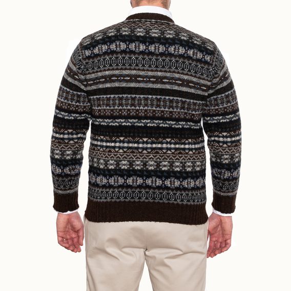 Jamieson's Fair Isle Jumper — Night