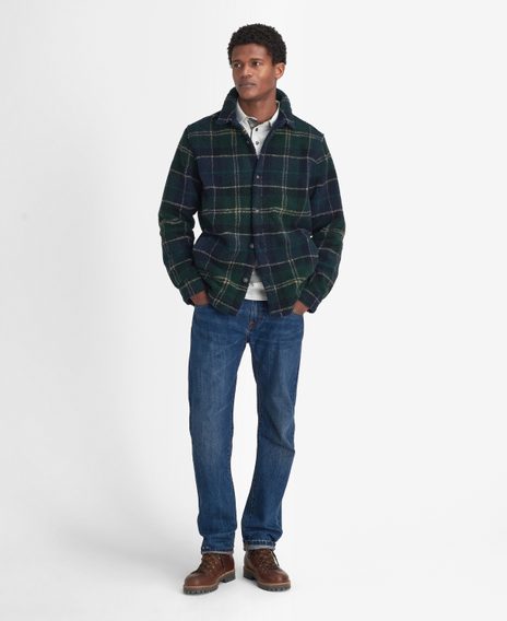 Barbour Bryson Tartan Fleece Overshirt